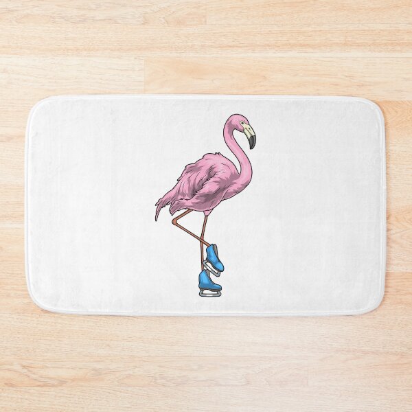 Item preview, Flamingo Ice skating Ice skates Winter sports designed and sold by Snabdesign84.