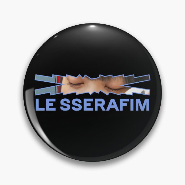 Item preview, Eunchae eyes Le Sserafim Logo ver.2 kpop designed and sold by ShiroHero.