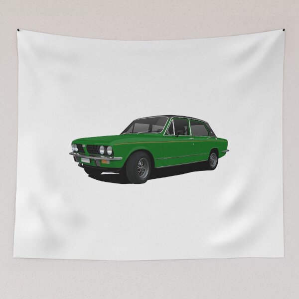 Item preview, Triumph Dolomite Sprint - Green - Illustration designed and sold by knappidesign.