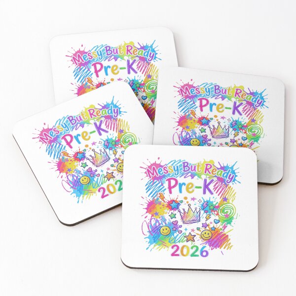 Item preview, Messy But Ready Pre-K 2026 Funny Crayon Kids designed and sold by Im-Ara.