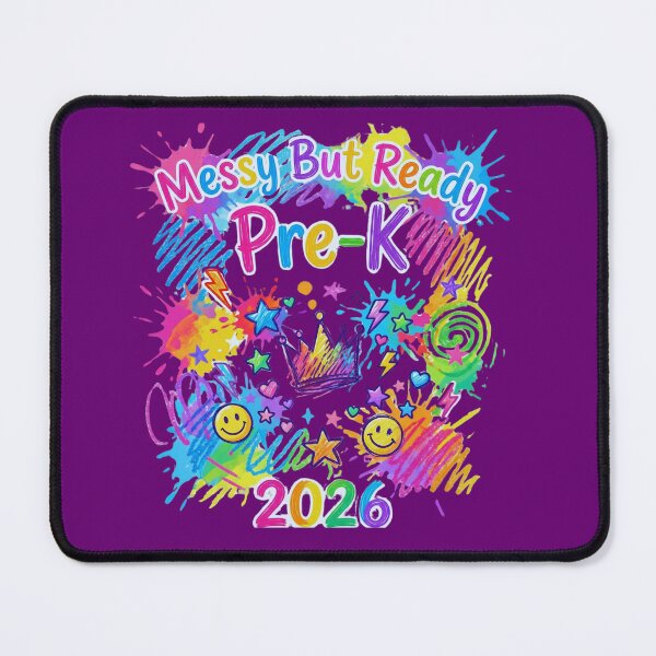 Item preview, Messy But Ready Pre-K 2026 Funny Crayon Kids designed and sold by Im-Ara.