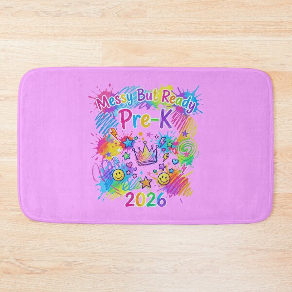 Item preview, Messy But Ready Pre-K 2026 Funny Crayon Kids designed and sold by Im-Ara.