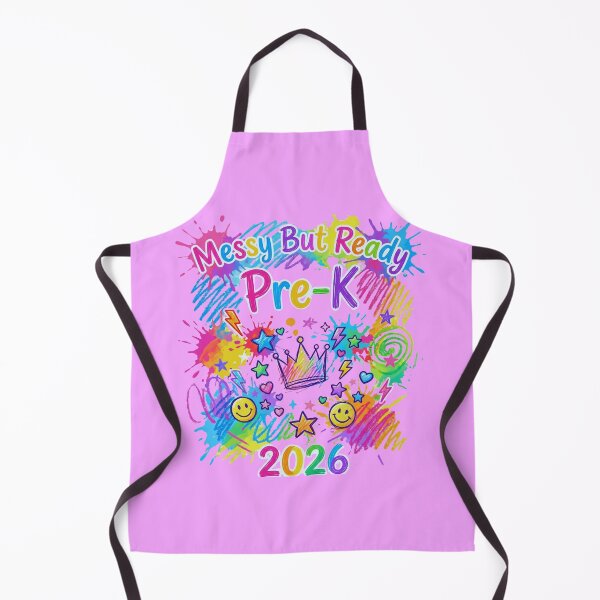 Item preview, Messy But Ready Pre-K 2026 Funny Crayon Kids designed and sold by Im-Ara.