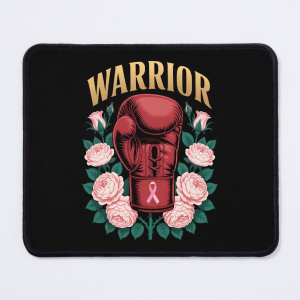 Item preview, Warrior - Breast Cancer Awareness Boxing designed and sold by TyraYoung.