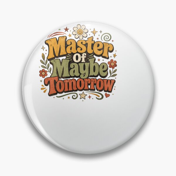 Item preview, Master Of Maybe Tomorrow designed and sold by BinAlgoPix.