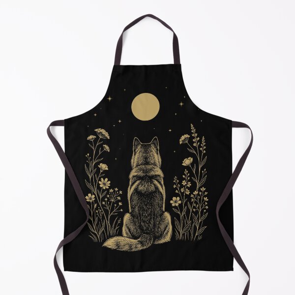 Item preview, Alaskan Malamute Moon Night Flower Minimalist Boho Dog Lover designed and sold by DoodleTortle.