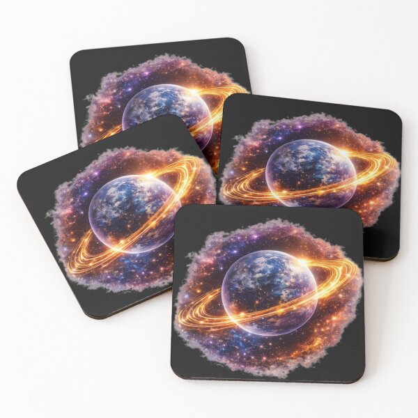 Item preview, Orbit of Dreams – Floating Planet Celestial Galaxy Design8 designed and sold by OandSDesigns23.
