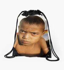 bali boy Drawstring Bag