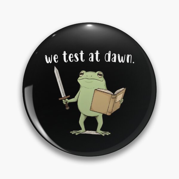 Item preview, We Test At Dawn designed and sold by CartoonGang.