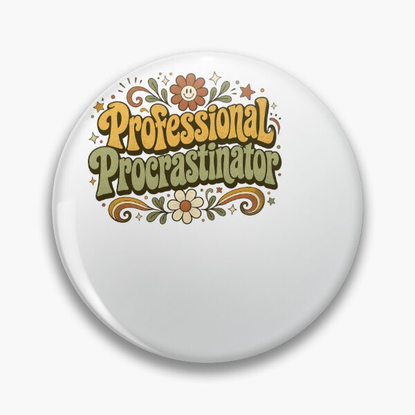 Item preview, Professional Procrastinator designed and sold by BinAlgoPix.