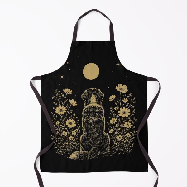 Item preview, Bernese Mountain Dog Moon Night Flower Minimalist Boho Dog Lover designed and sold by DoodleTortle.
