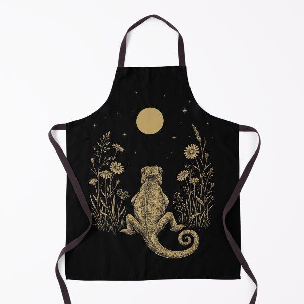 Item preview, Chameleon Moon Night Flower Minimalist Boho Lover designed and sold by DoodleTortle.