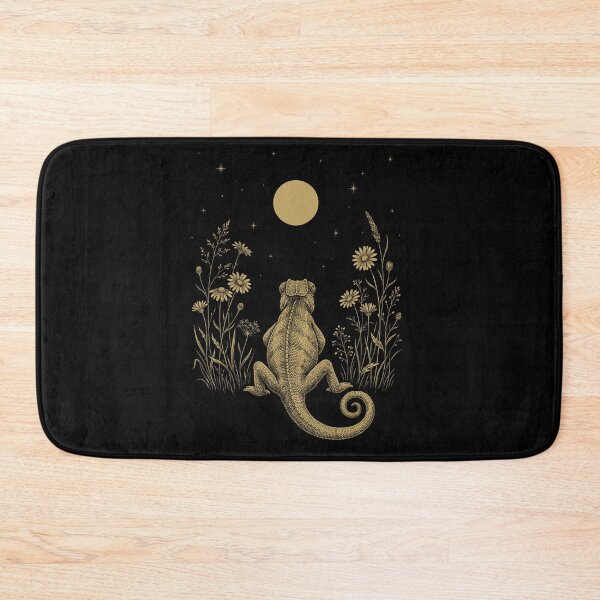 Item preview, Chameleon Moon Night Flower Minimalist Boho Lover designed and sold by DoodleTortle.