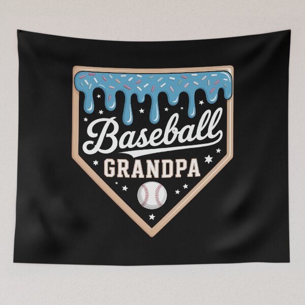 Item preview, Baseball Drip Grandpa Ice Cream Home Plate Fathers Day designed and sold by TyraYoung.