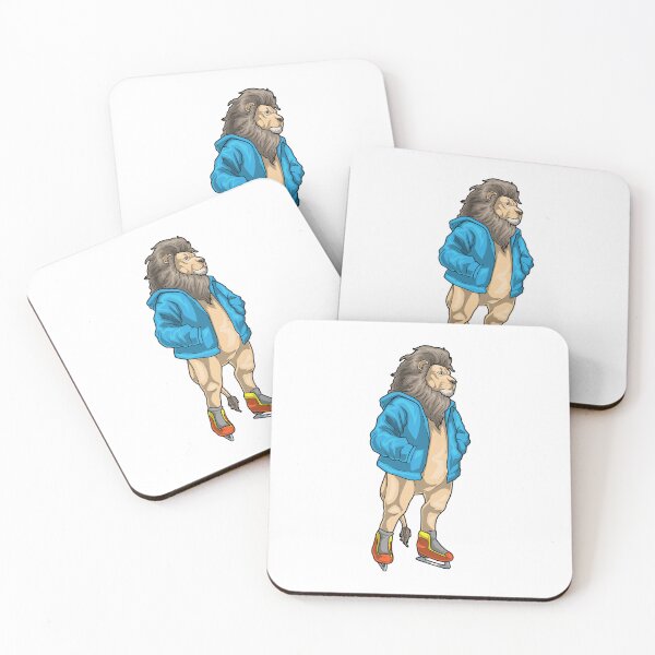 Item preview, Lion Ice skating Ice skates Winter sports designed and sold by Snabdesign84.