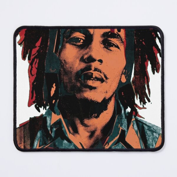 Item preview, Bob Marley Retro Pop Art - Halftone Reggae Legend designed and sold by SajolCanva.