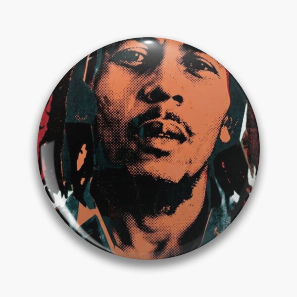 Item preview, Bob Marley Retro Pop Art - Halftone Reggae Legend designed and sold by SajolCanva.