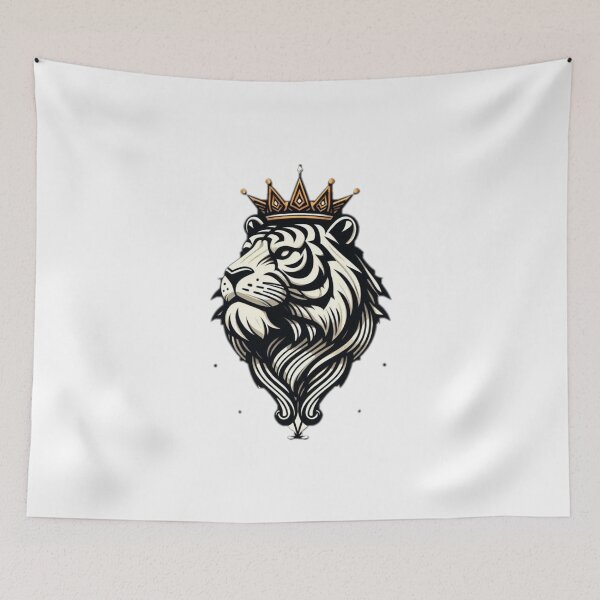 Item preview, Majestic tiger, king designed and sold by strongSpiritEd.