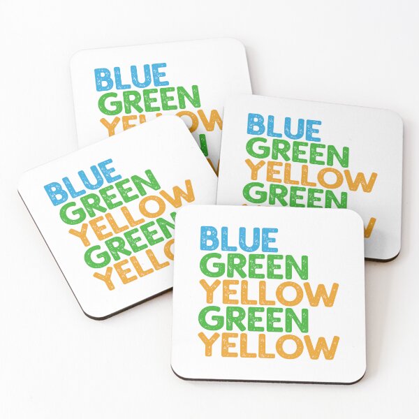 Item preview, Taskmaster: Blue Green Yellow Green Yellow designed and sold by firlachieldraws.