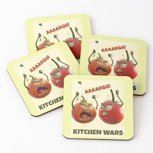 Item preview, Kitchen Wars – The Angry Tomato Battle designed and sold by Neuro Muse Studio.