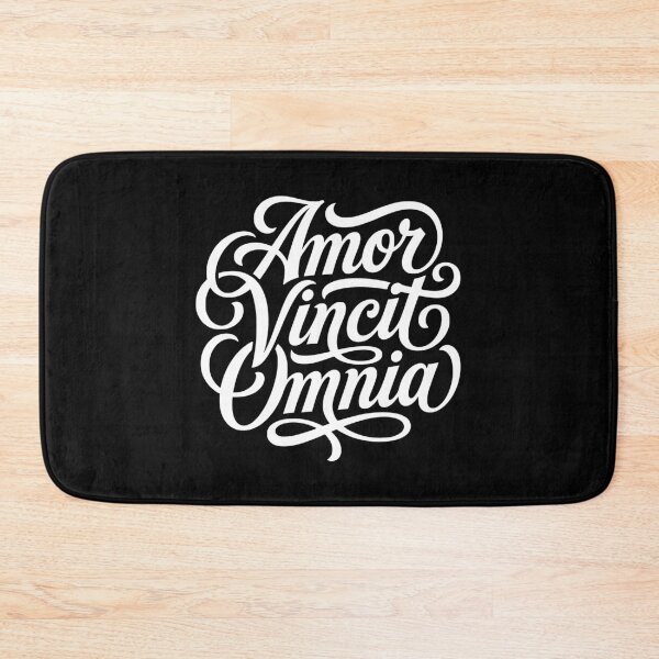 Item preview, Amor Vincit Omnia Latin Phrase Love Conquers All designed and sold by AntiqueImages.
