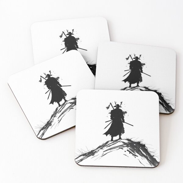 Item preview, Samurai on hill designed and sold by ChakataDreams.
