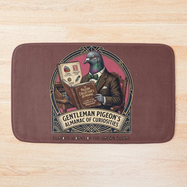 Item preview, Gentleman Pigeon's Almanac of Curiosities - Dark Academia Vintage Art designed and sold by MCUL.