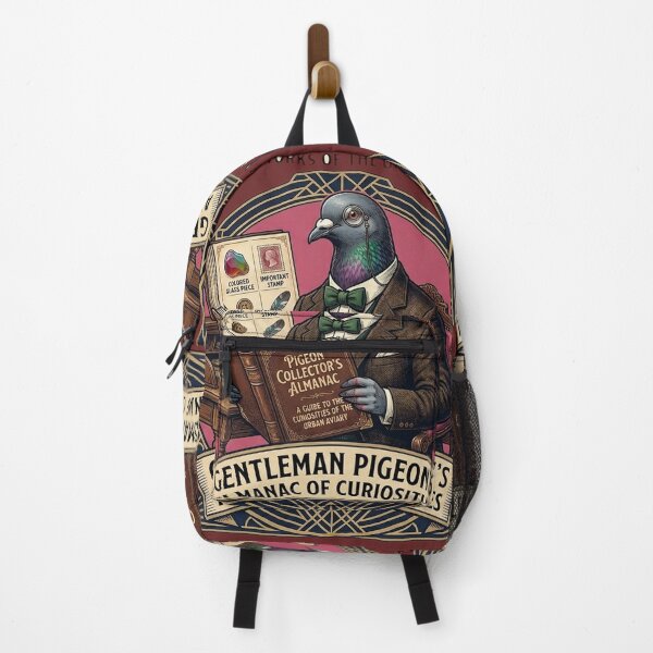 Item preview, Gentleman Pigeon's Almanac of Curiosities - Dark Academia Vintage Art designed and sold by MCUL.