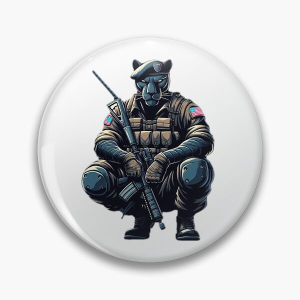 Item preview, panther soldier designed and sold by strongSpiritEd.