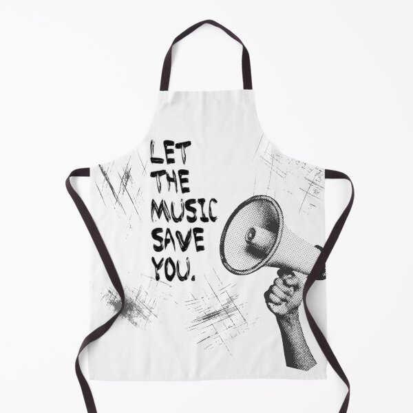 Item preview, Let the music save you designed and sold by Dungeon Homewares.