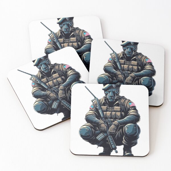 Item preview, panther soldier designed and sold by strongSpiritEd.