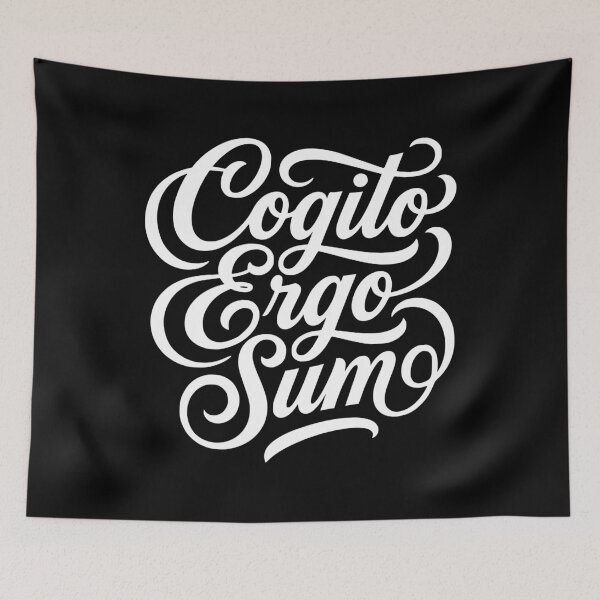 Item preview, Cogito Ergo Sum Latin Philosophy Student designed and sold by AntiqueImages.