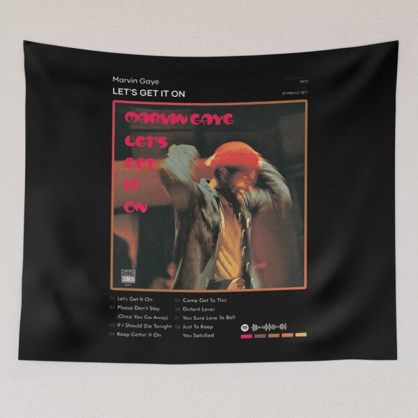 Item preview, Marvin Gaye Let's Get It On Tracklist Album  designed and sold by BenJbh.