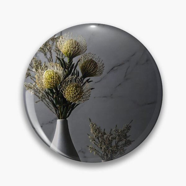 Item preview, Leucospermum and White Lace bouquet designed and sold by andreisky.
