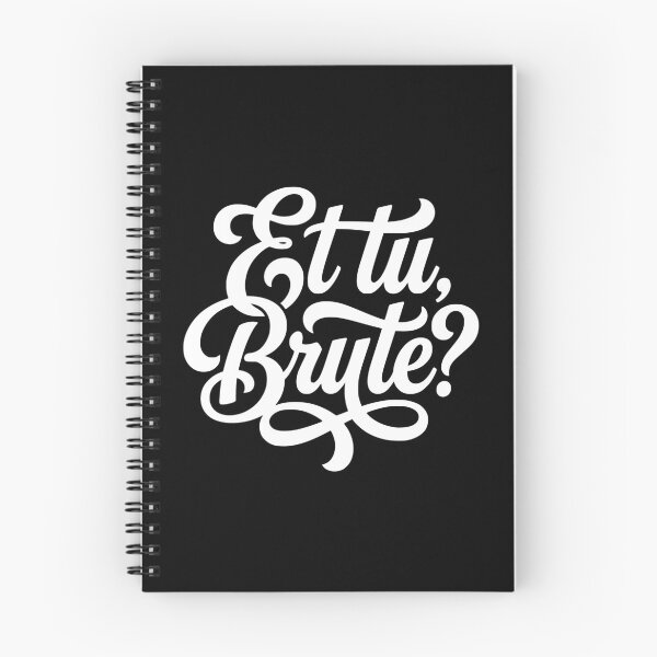 Item preview, Et tu Brute Latin Student Roman History Quote designed and sold by AntiqueImages.