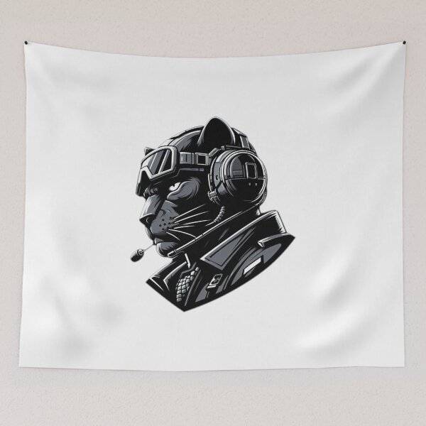 Item preview, panther soldier pilot designed and sold by strongSpiritEd.
