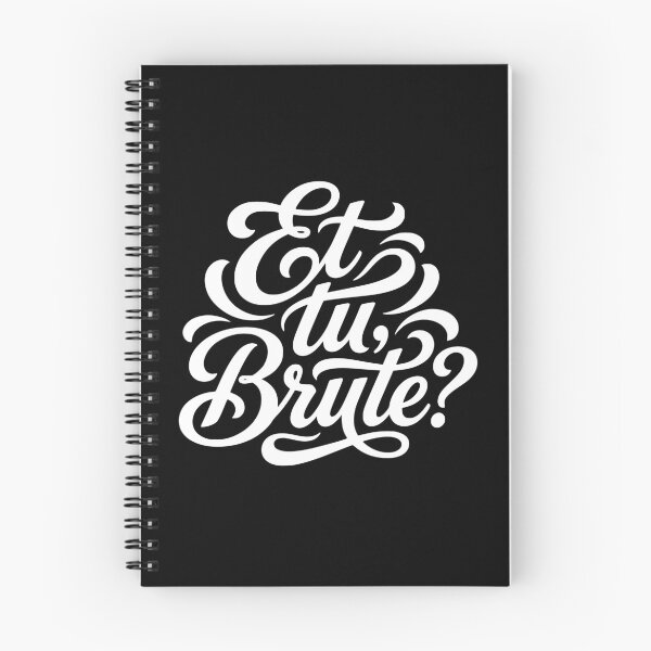 Item preview, Et tu, Brute Latin Quote Ancient Rome History designed and sold by AntiqueImages.