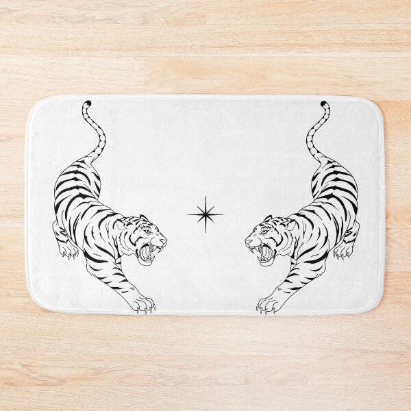 Item preview, Tattoo tigers designed and sold by Kronicallyonline.