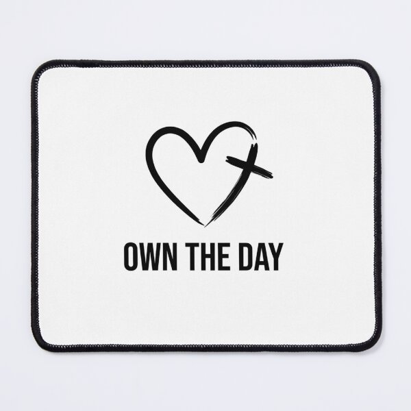 Item preview, Christian Heart Cross - Own The Day designed and sold by "Positive Vibes & Daily Lifestyle".