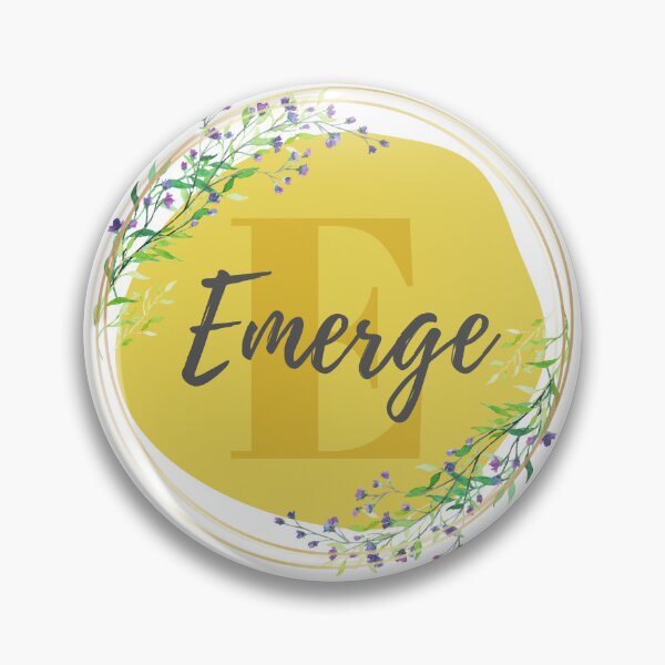 Item preview, Letter E Emerge Minimalist Botanical Alphabet Modern Sanctuary designed and sold by lifeblessbeyond.