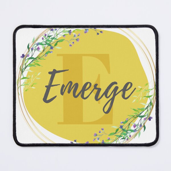 Item preview, Letter E Emerge Minimalist Botanical Alphabet Modern Sanctuary designed and sold by lifeblessbeyond.