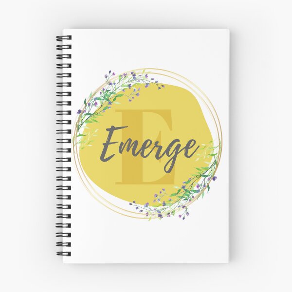 Item preview, Letter E Emerge Minimalist Botanical Alphabet Modern Sanctuary designed and sold by lifeblessbeyond.