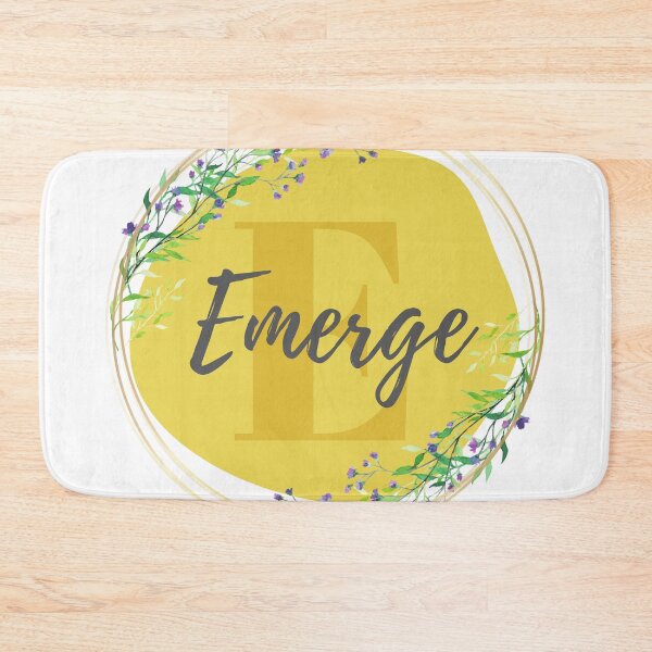 Item preview, Letter E Emerge Minimalist Botanical Alphabet Modern Sanctuary designed and sold by lifeblessbeyond.