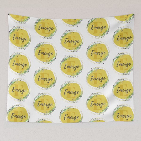 Item preview, Letter E Emerge Minimalist Botanical Alphabet Modern Sanctuary designed and sold by lifeblessbeyond.