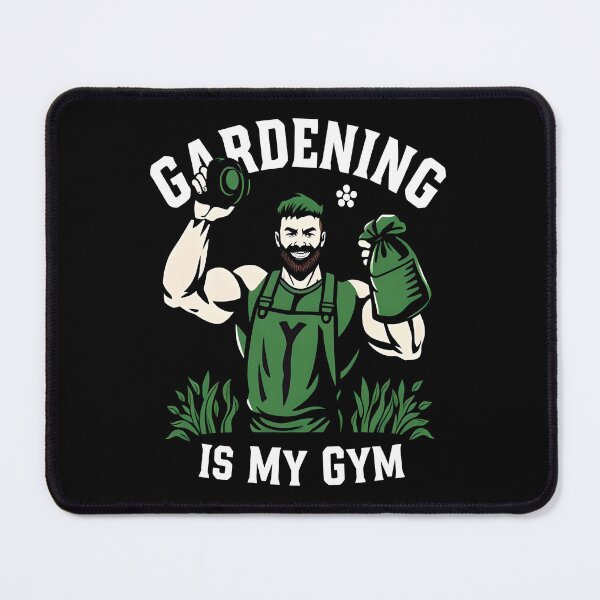 Item preview, Gardening is my Gym Black designed and sold by al21ex.