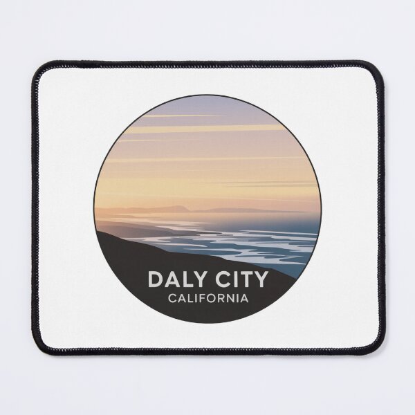 Item preview, Daly City California: Minimal Coastal Circle Art designed and sold by CircinusStore.