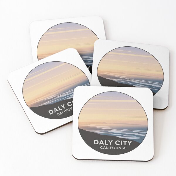 Item preview, Daly City California: Minimal Coastal Circle Art designed and sold by CircinusStore.