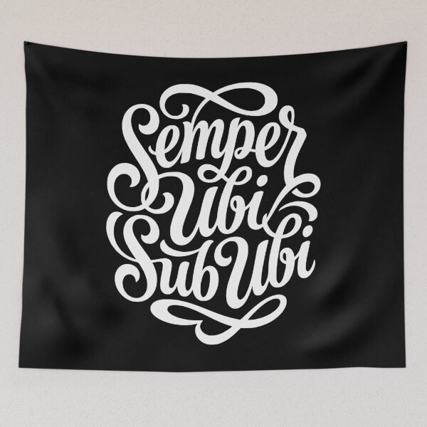 Item preview, Semper Ubi Sub Ubi Funny Latin Student Joke designed and sold by AntiqueImages.