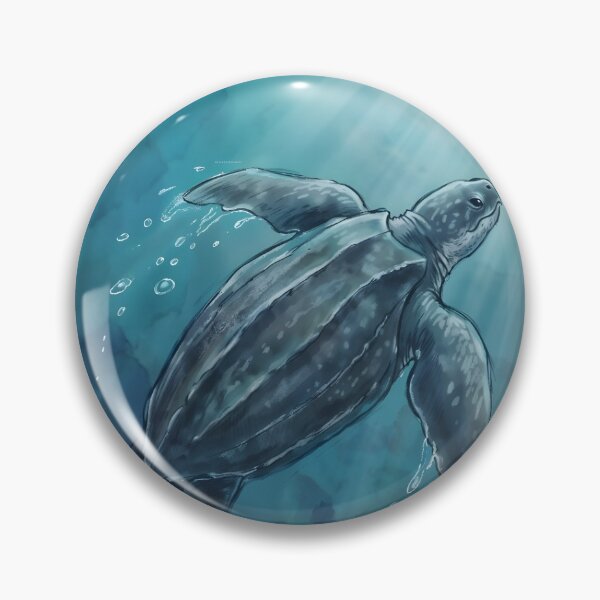 Item preview, Leatherback Sea Turtle Dermochelys Coriacea Marine Biology designed and sold by RubisLeaf.