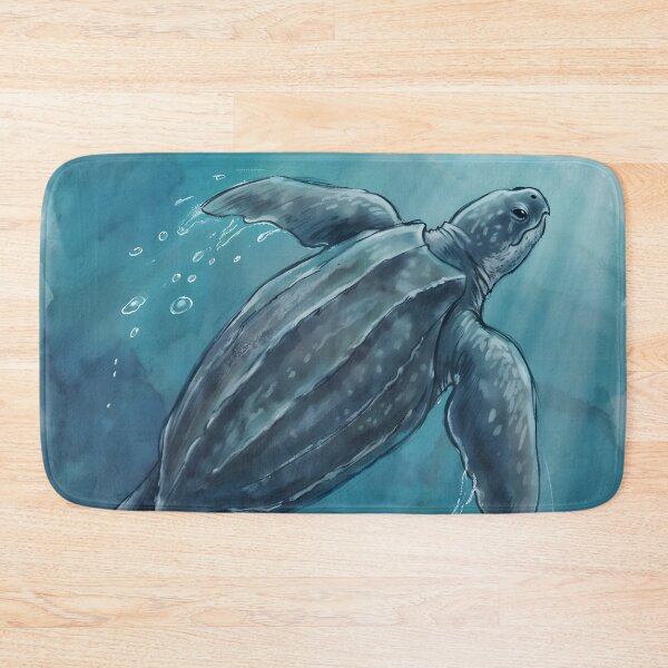 Item preview, Leatherback Sea Turtle Dermochelys Coriacea Marine Biology designed and sold by RubisLeaf.